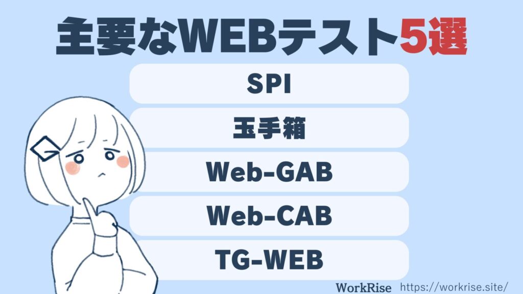 【就活生必見!】WEBテストで落ちる原因と合格するための5つの秘訣 - WorkRise 学生が学生に届ける就活メディア